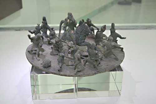 貯貝器上的戰(zhàn)爭場面